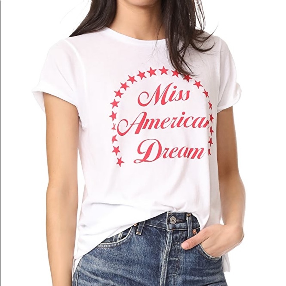 ❌SOLD❌ Wildfox Miss American Dream Shirt - Picture 2 of 2